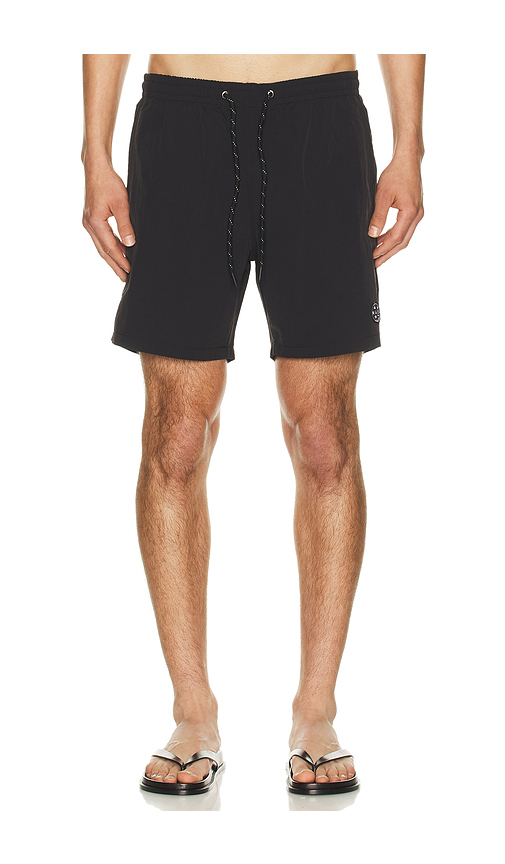 Maui and Sons Skyburn Swim Trunk in Black. S also in