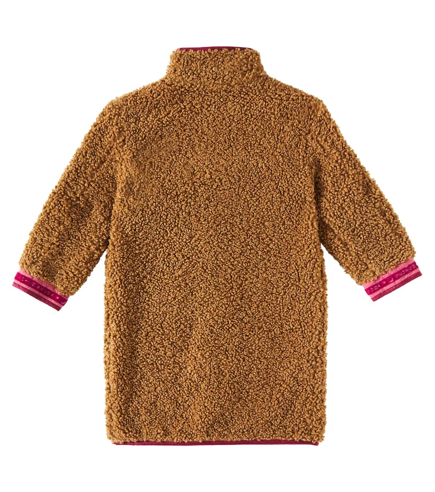 Scotch & Soda Kids Colorblocked teddy jacket