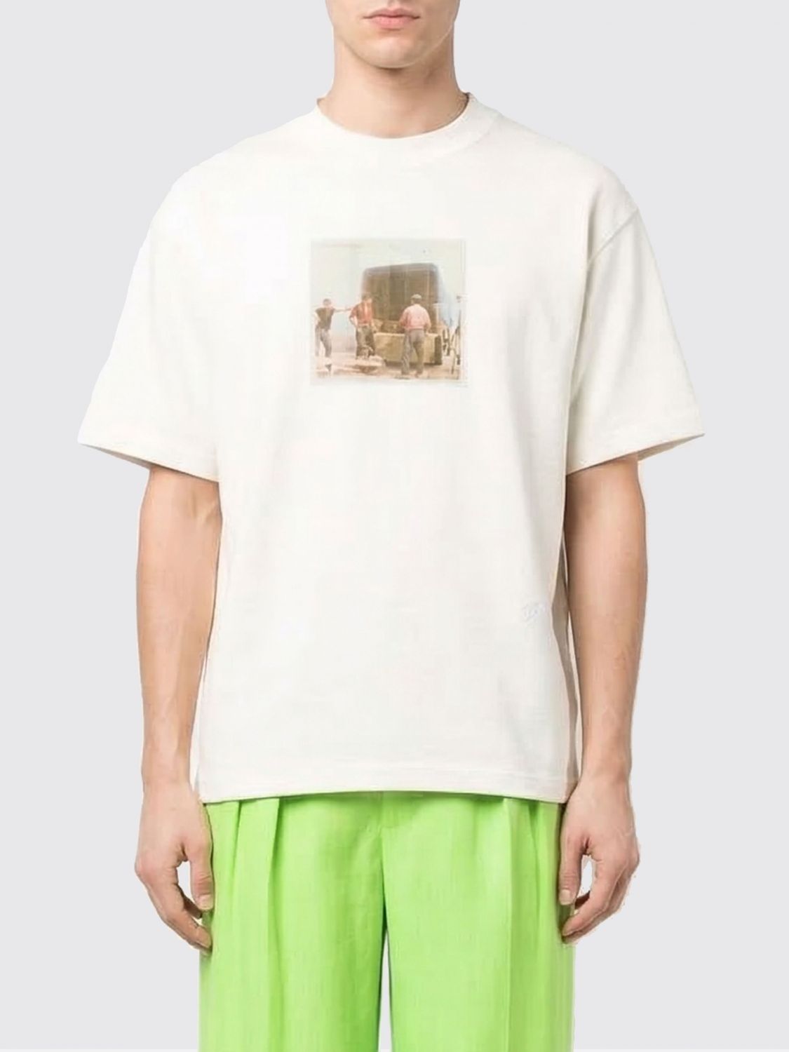 T-Shirt Men color White