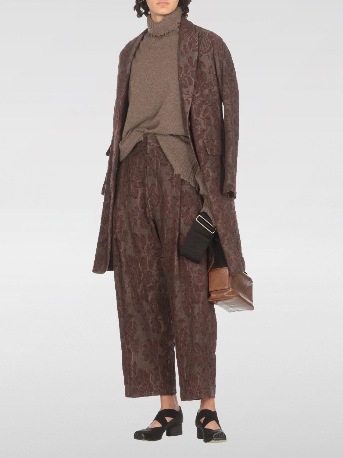 High-neck sweater - Grey