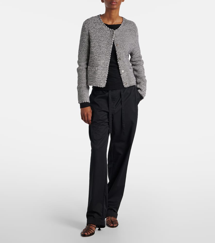 Nidia macramé cotton jacket