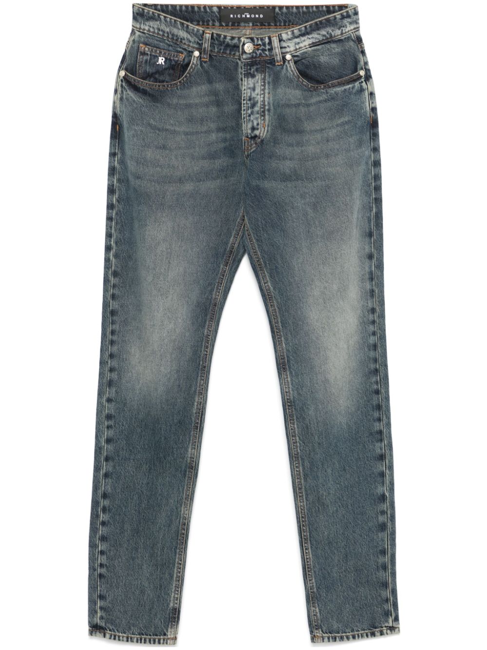 Logo-print jeans - Blue