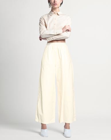 Woman Pants Beige Size 8 Polyester