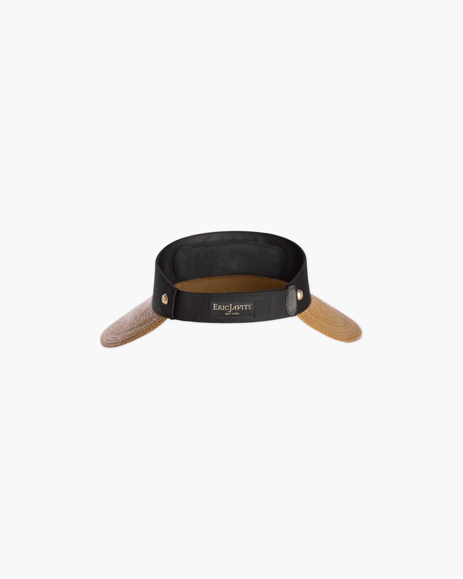Champ II Visor for Women - Natural/Black - Larger Peak Span