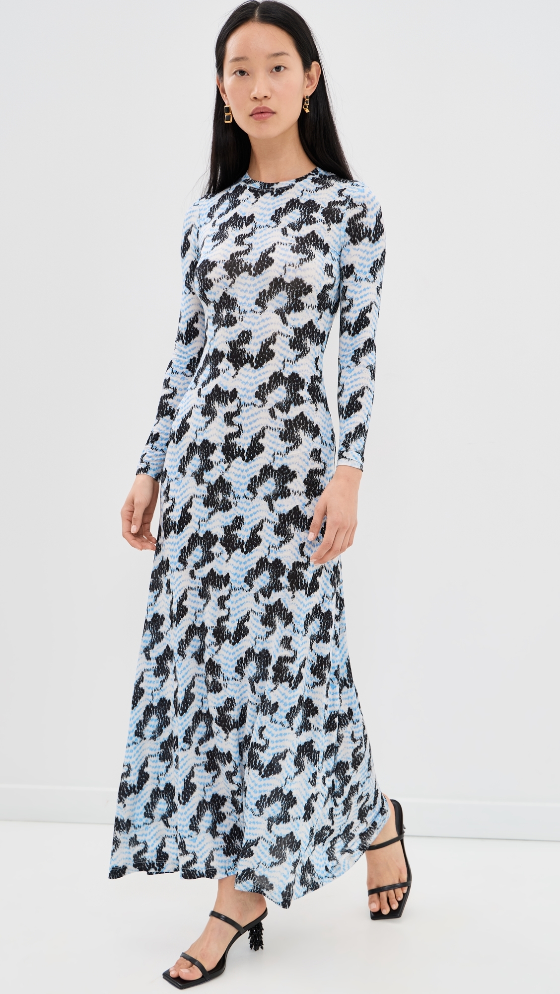 Amari Jersey Dress Ciel