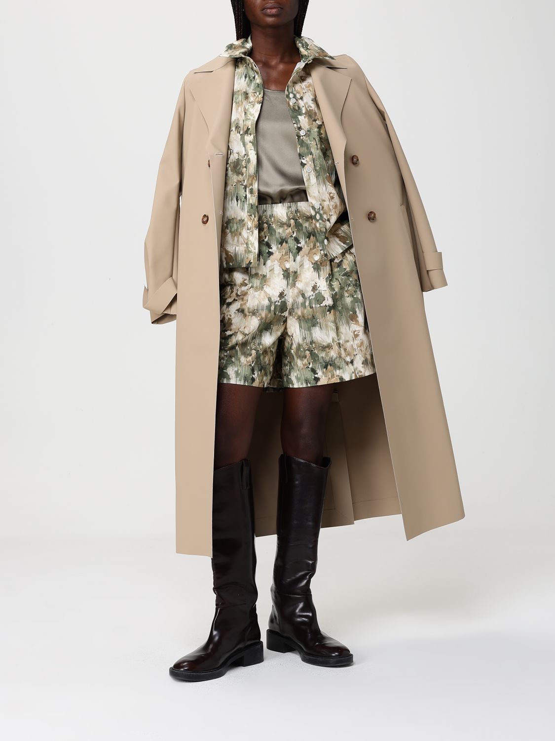 Top Woman color Green