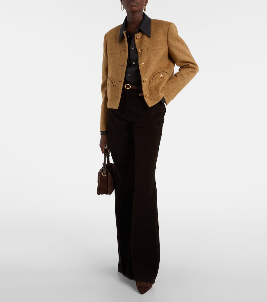 Blazé Milano Shamo virgin wool tweed jacket