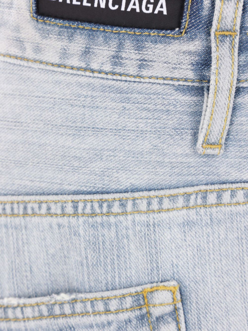 Cotton Denim Jeans