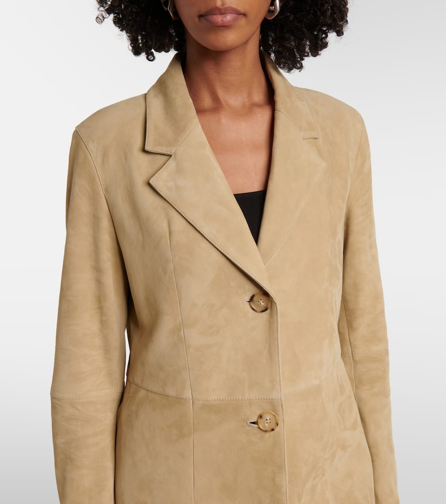 Suede coat