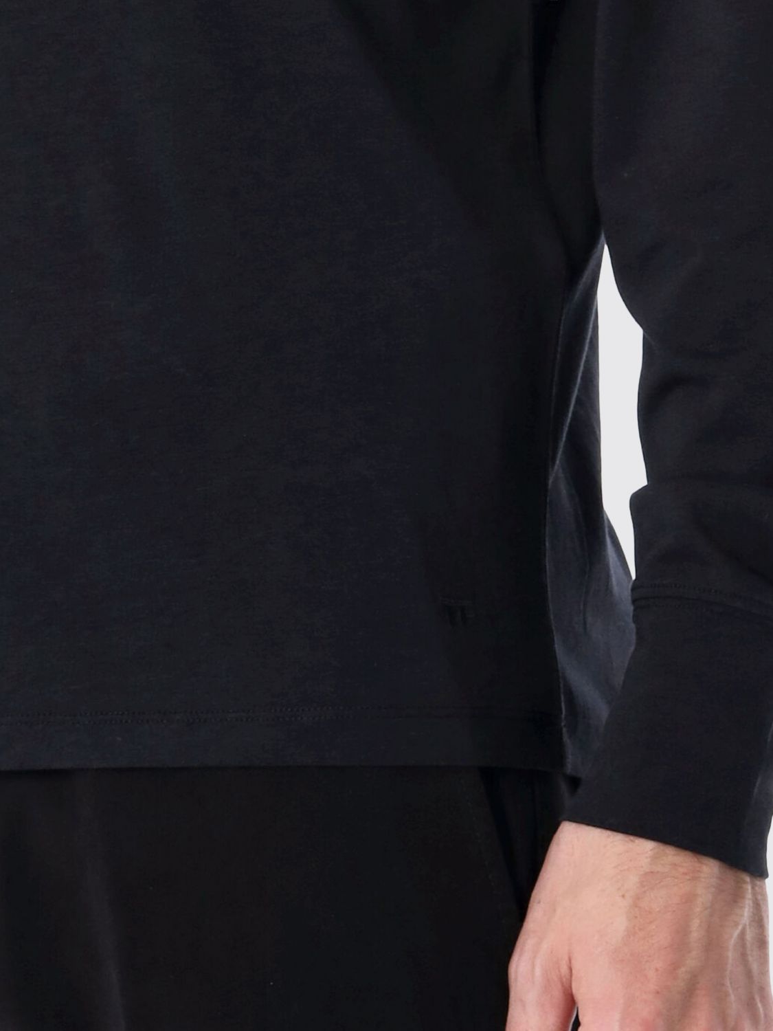 Crew-neck T-shirt - Black