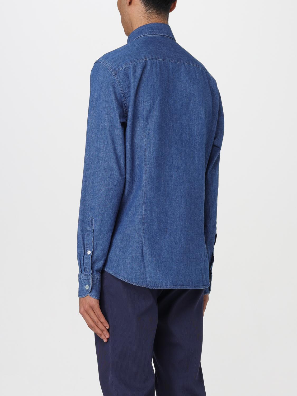 Shirt Men color Blue