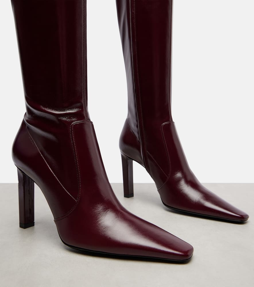Francoise 95 leather knee-high boots