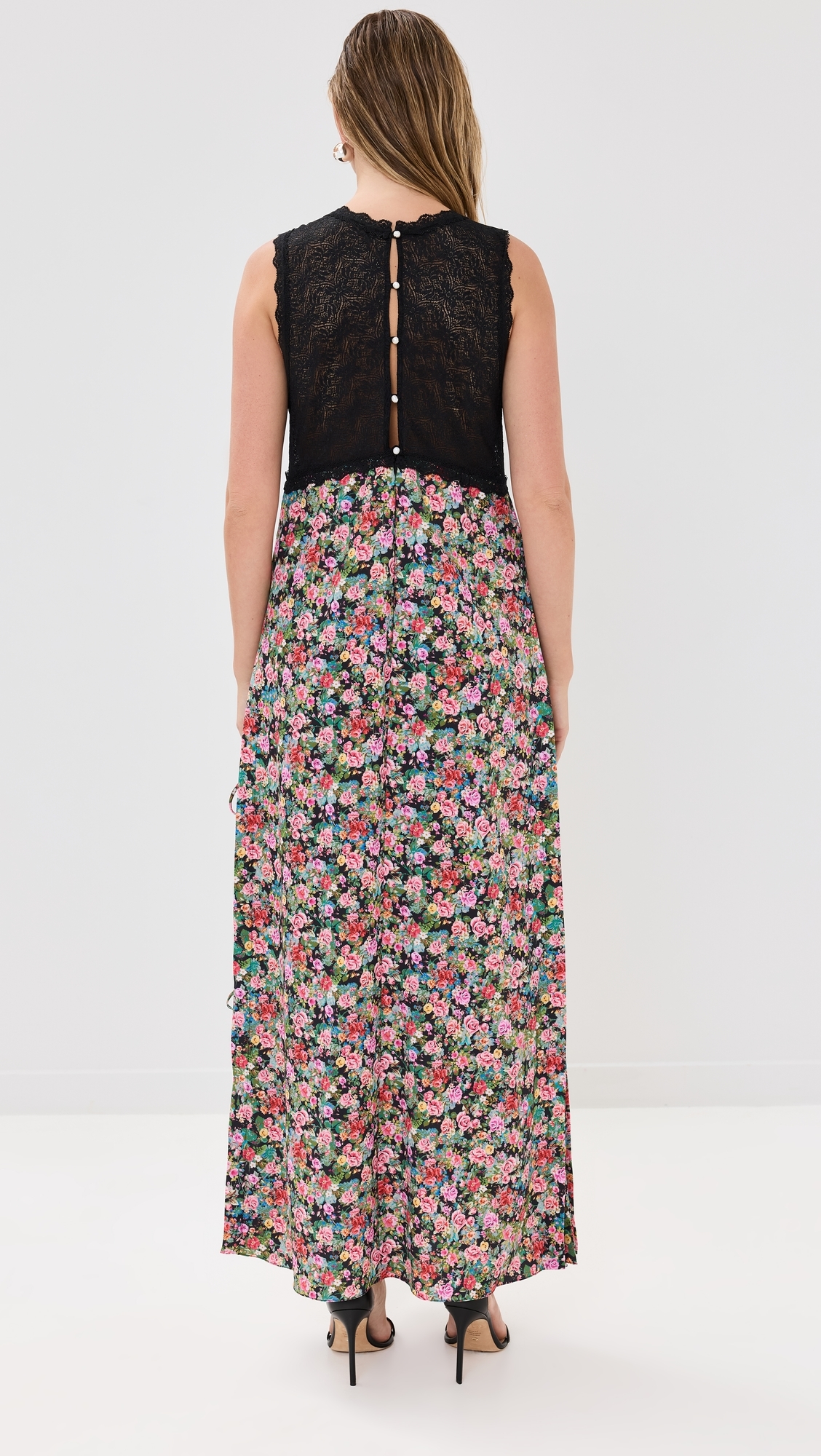 Phoebe Dress Green Garden