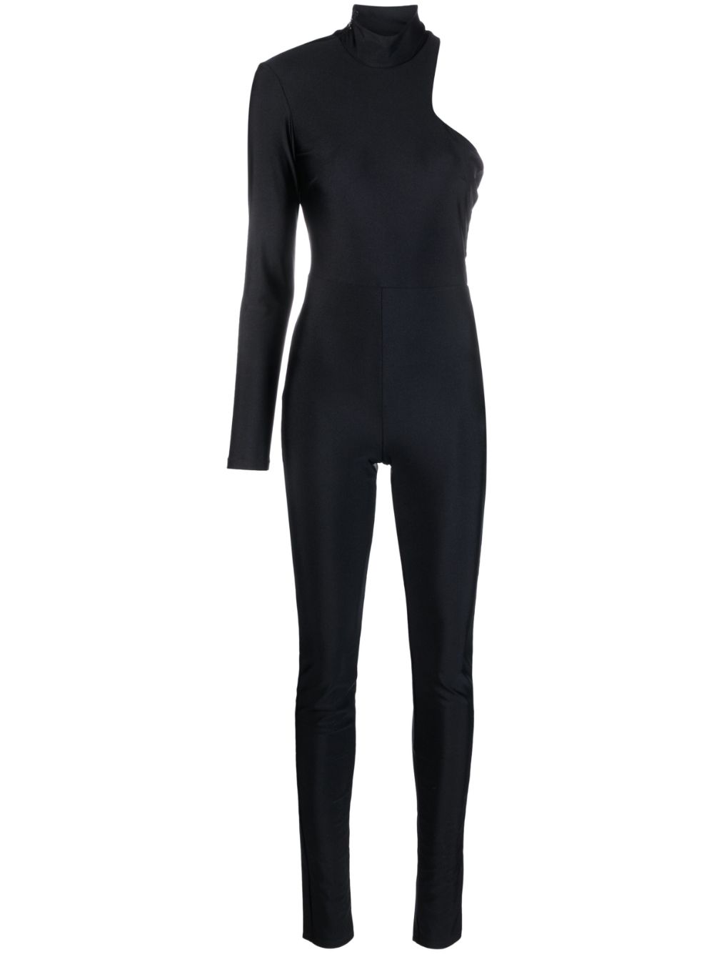 Cut-out backless jumpsuit - Black