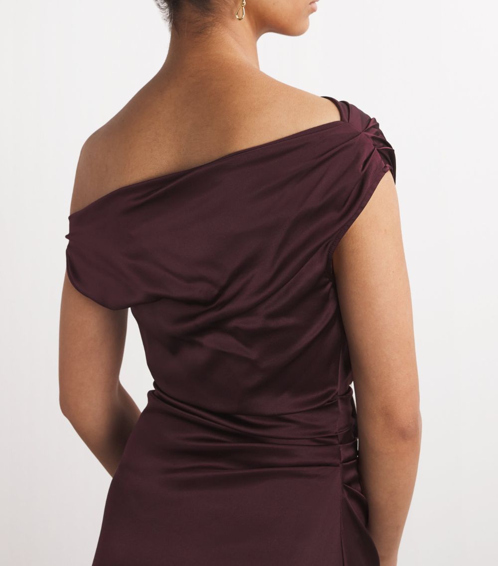 Satin Phare Maxi Dress