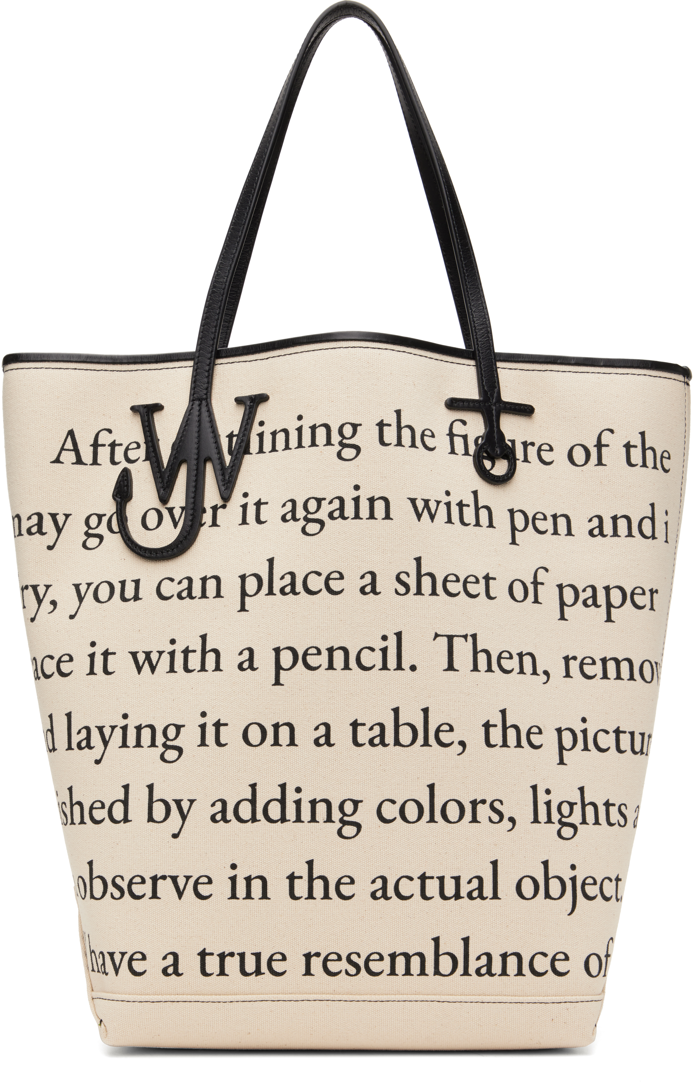 JW Anderson Off-White Tall Anchor Tote