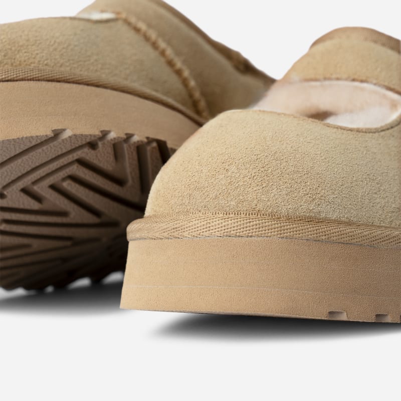 ® Kids' Bea Mary Jane Sheepskin Slippers in Mustard Seed