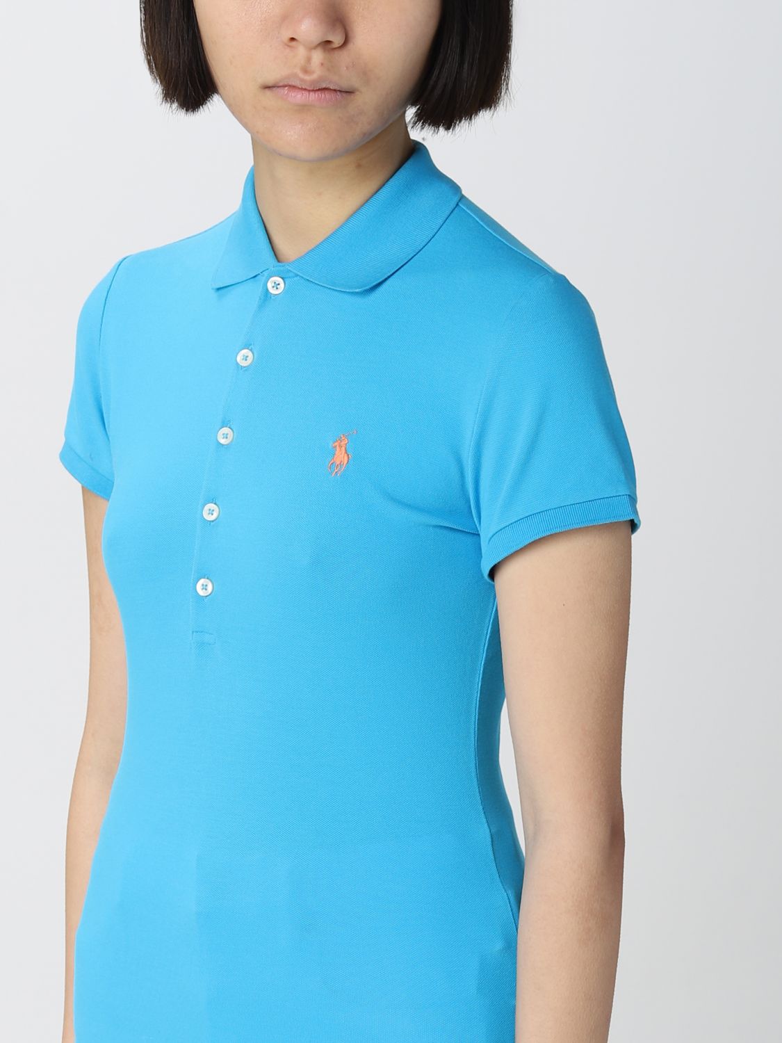Polo Shirt Woman color Blue