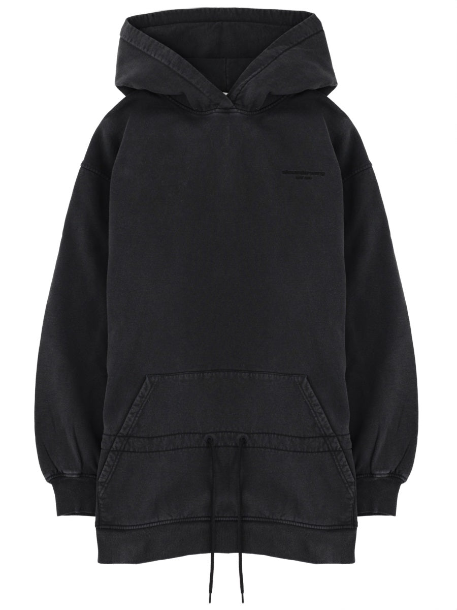 ALEXANDERWANG. T Dropped Waist Hoodie Dress