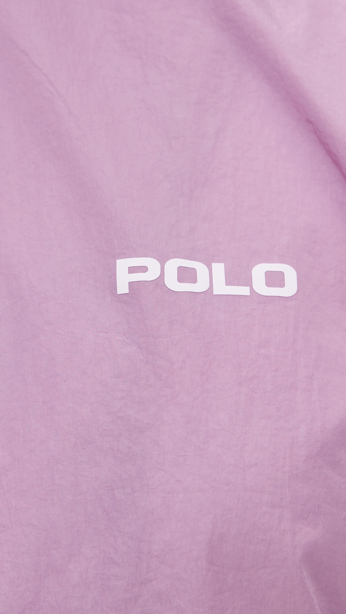 Nylon Windbreaker Jacket Light Mauve