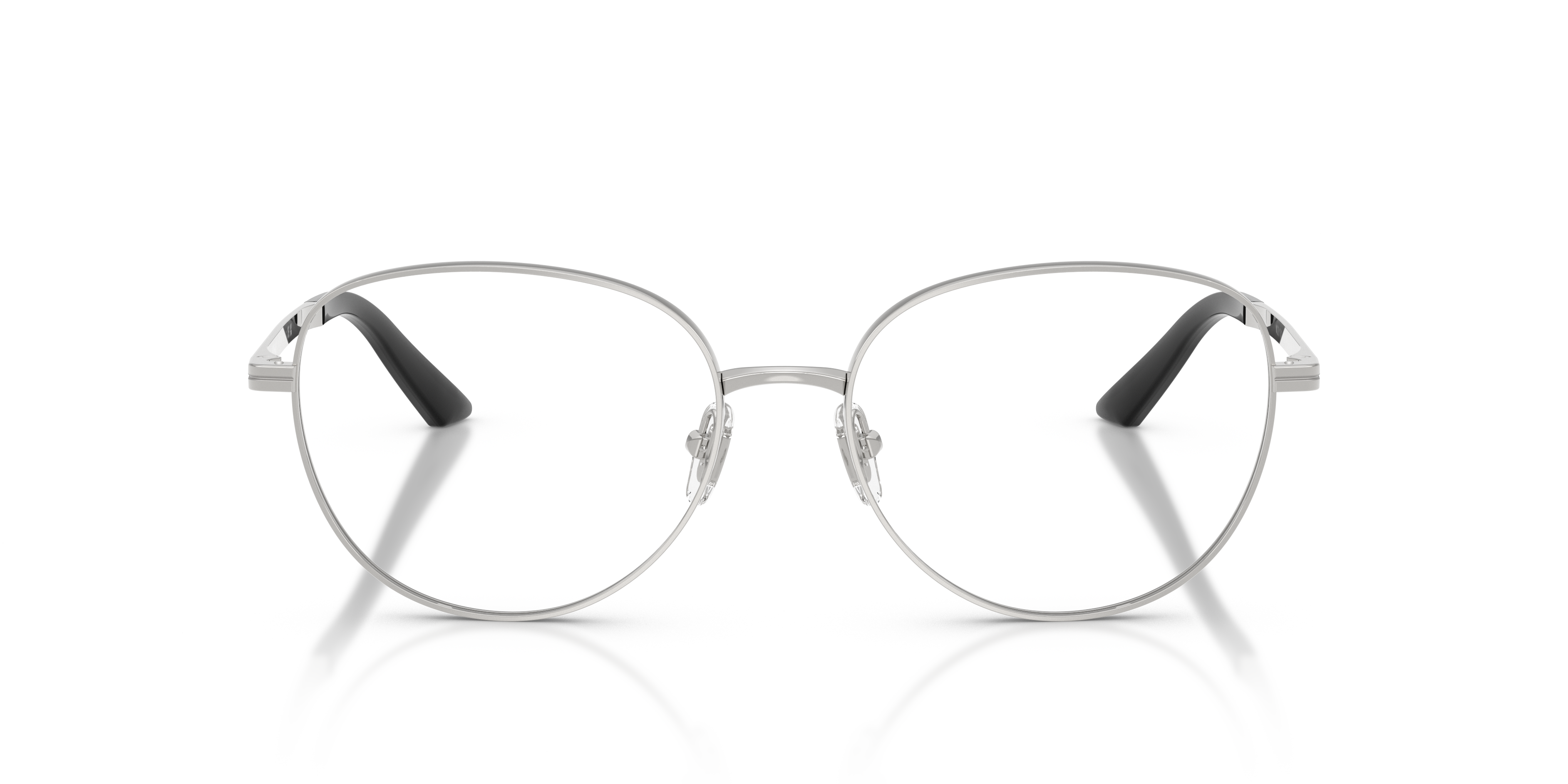 Versace Woman Versace VE1312 1001 Optical frames Metal Silver Pantos Norma