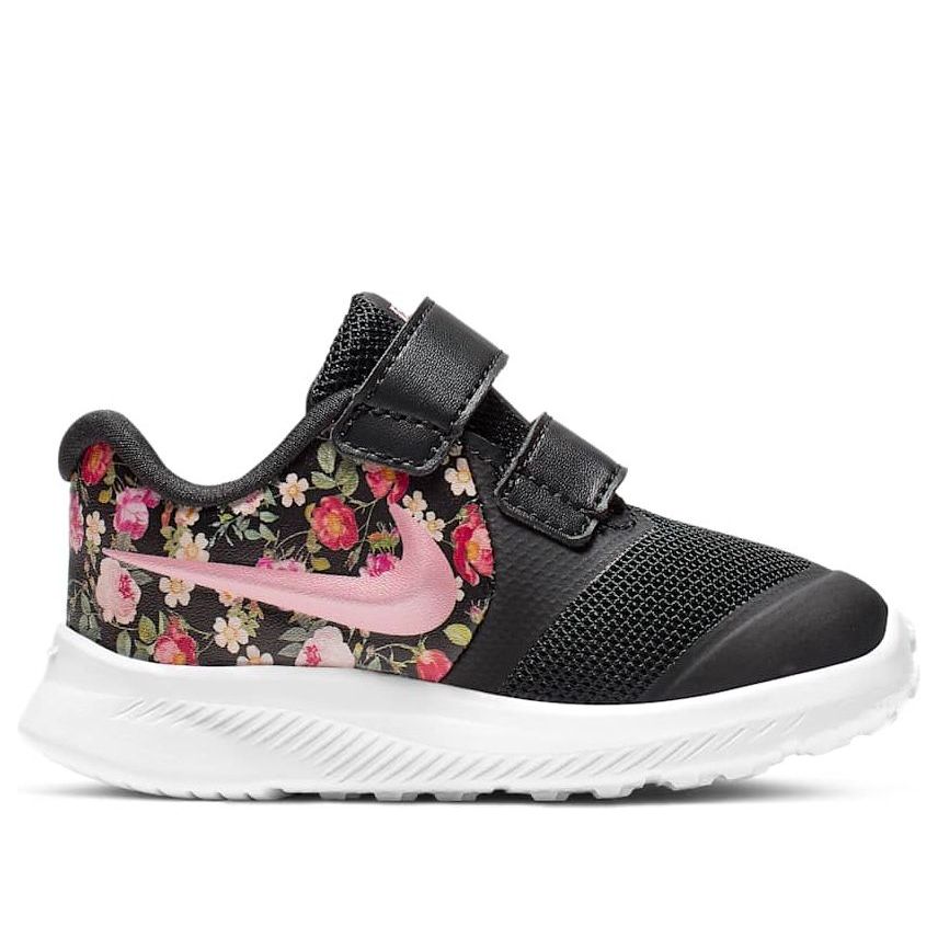 (TD) Star Runner 2 Vintage FloralVelcro 'Pale Ivory'
