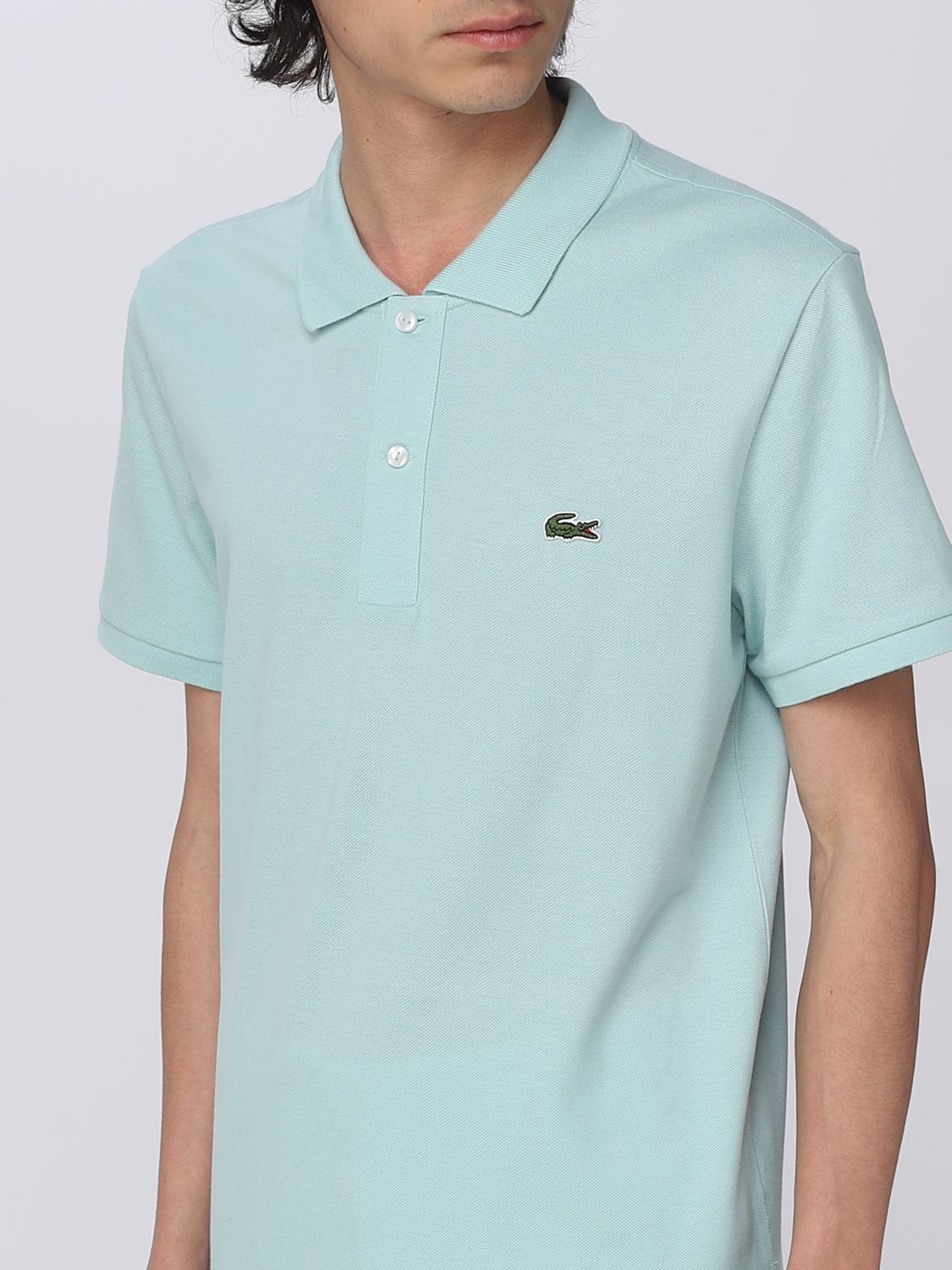 Polo Shirt Men color Sage