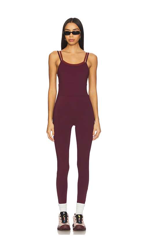 STRUT-THIS The Rhett Jumpsuit in Purple. XL. Also in L, M