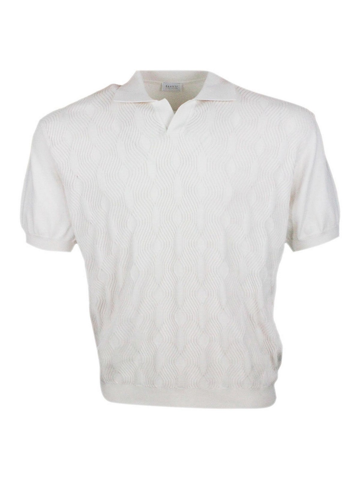 04651-A TRIP IN A BAG T-shirts and Polos White 100co - Men