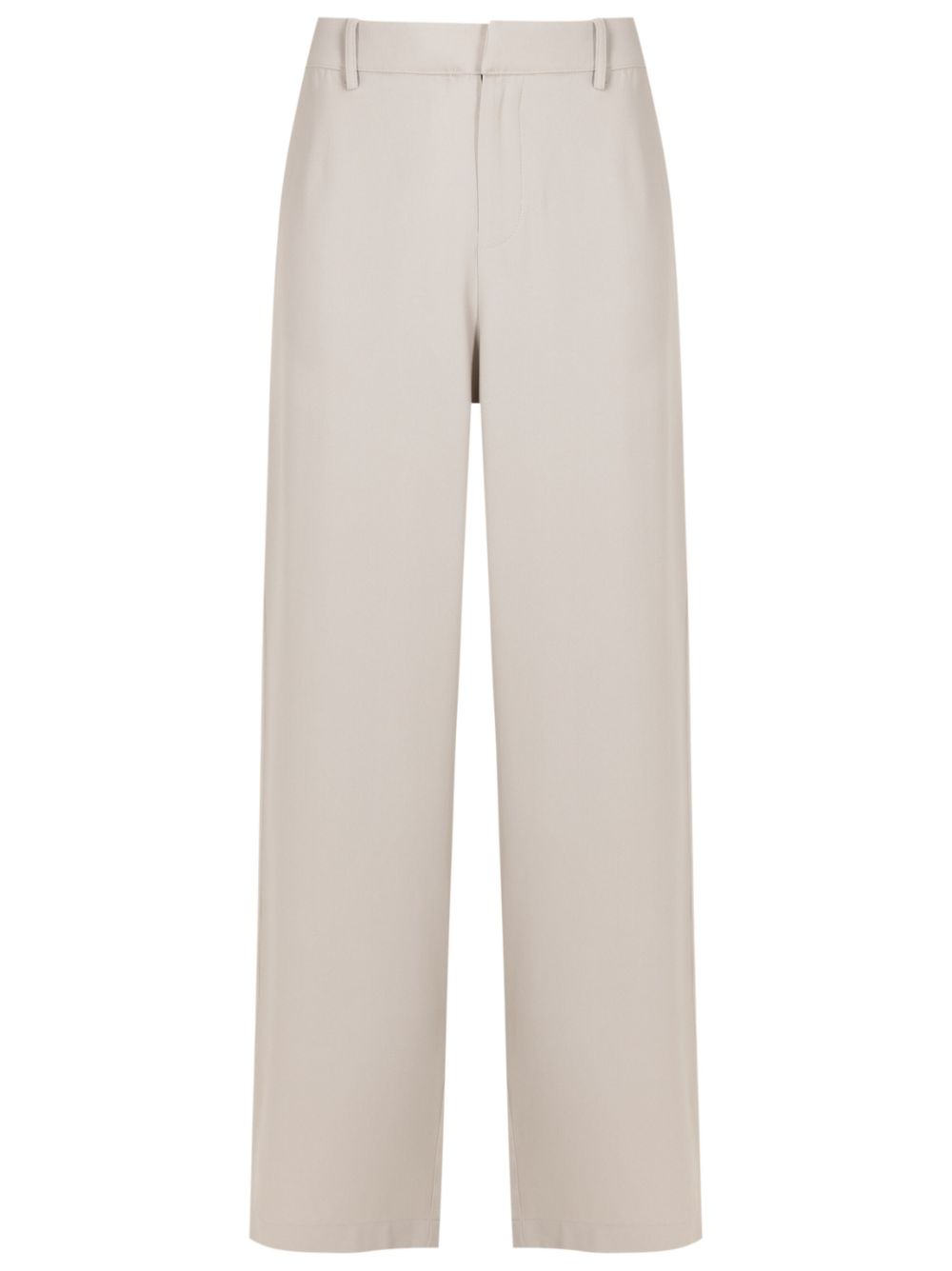 Mid-rise tailored trousers - Neutrals