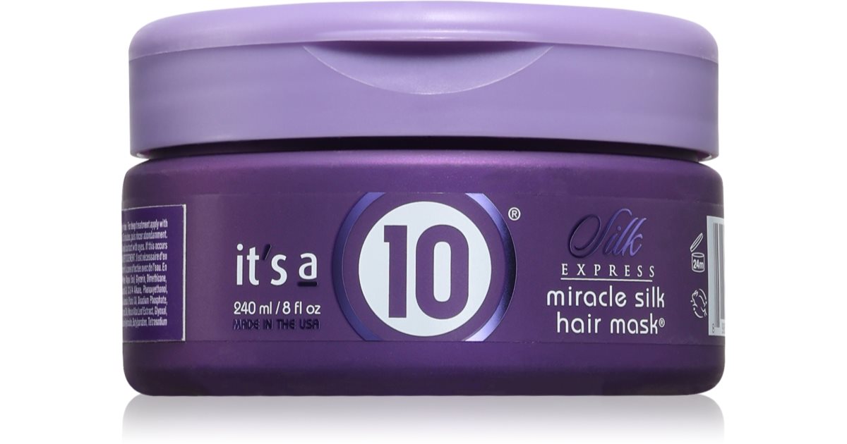 It's a 10 Miracle Silk Hair mask maschera di nutrimento profondo