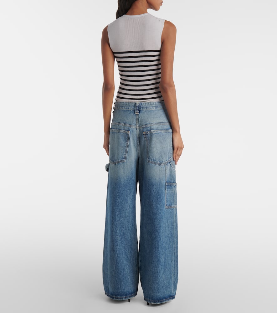 Khaite Sowen wide-leg jeans