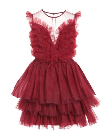 Woman Mini dress Brick red
