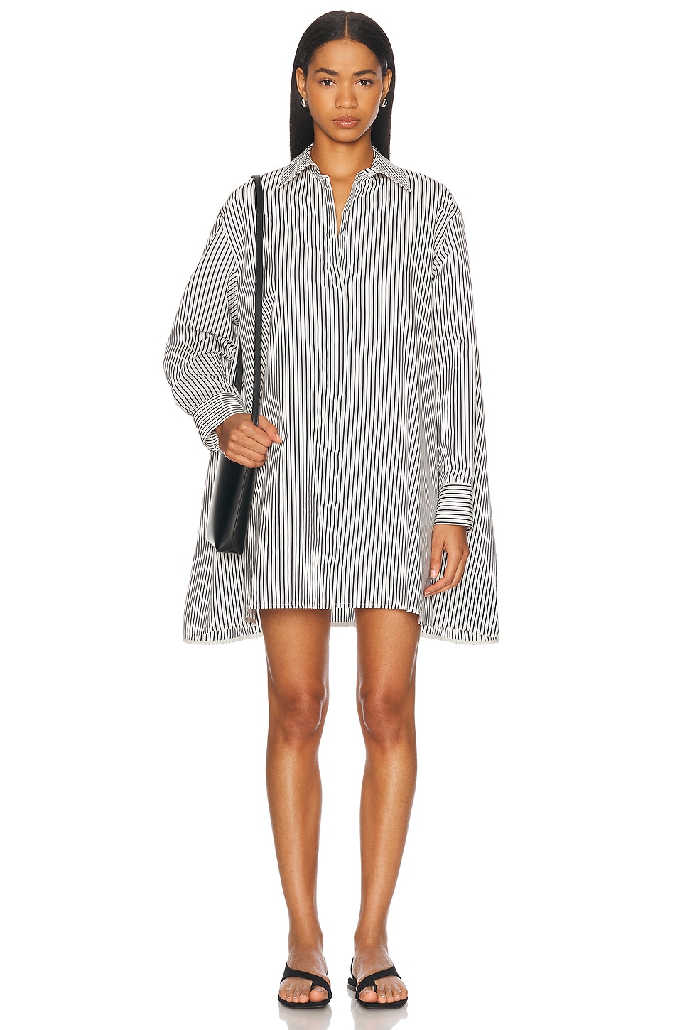 Proenza Schouler Isla Dress in Navy Multi - Navy.  6 also in 0