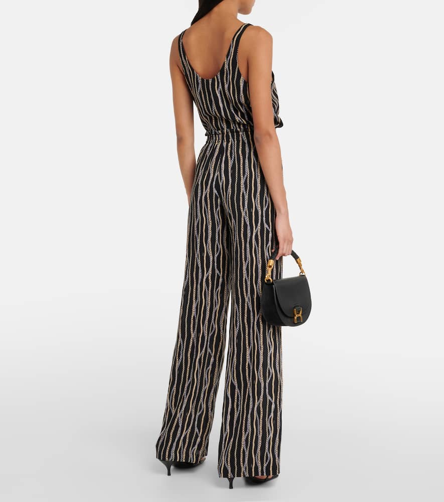 Chloé Printed silk pants