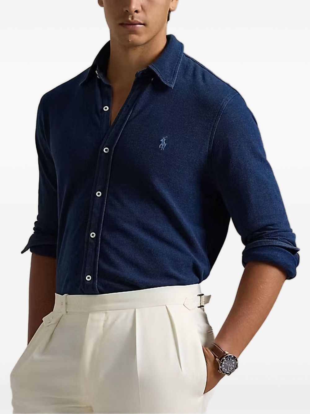 Cotton shirt - Blue