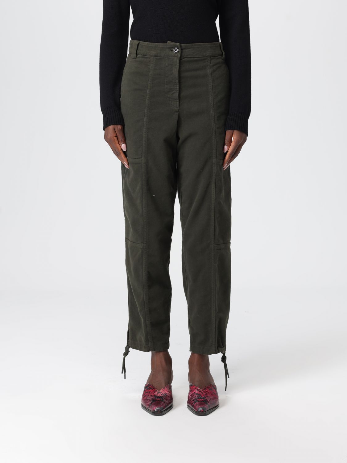 Pants Woman color Green