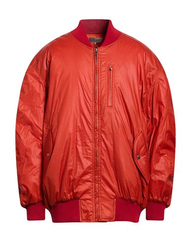 Man Jacket Rust Size M Cotton