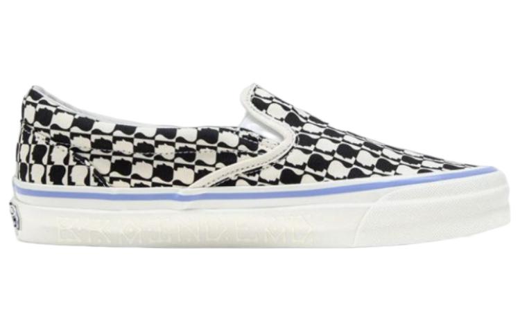 Brain Dead x OG Classic Slip-On LX 'Black White Checkerboard'