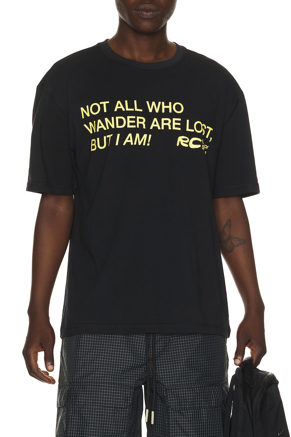RC Outdoor Supply SHIRT LOST in Schwarz - Black. L also in M, S, XL/1X