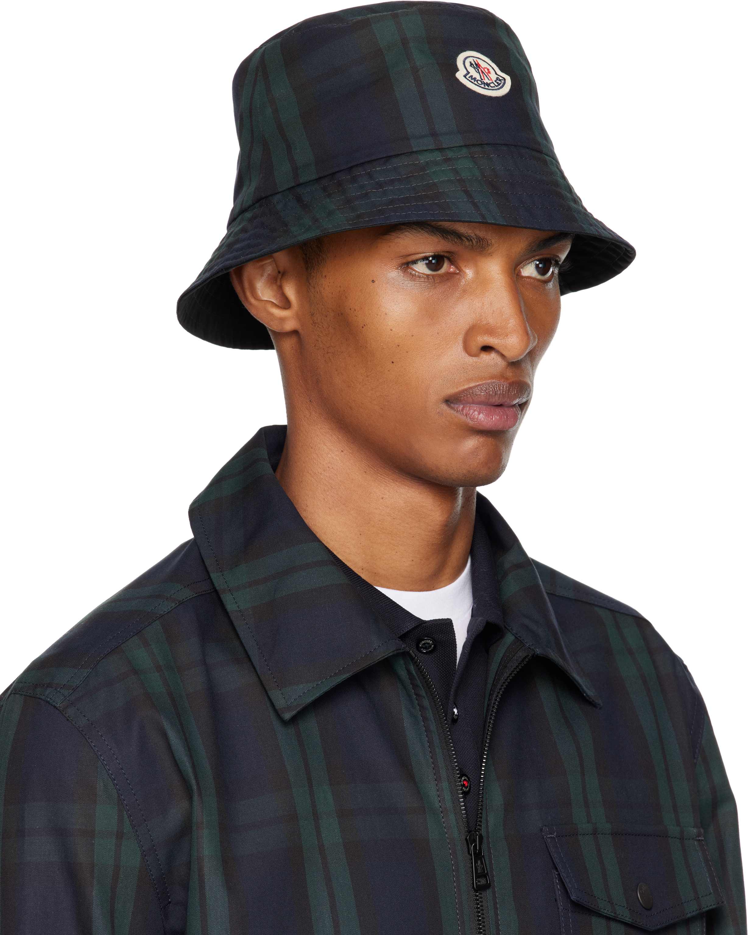 Navy & Black Reversible Bucket Hat