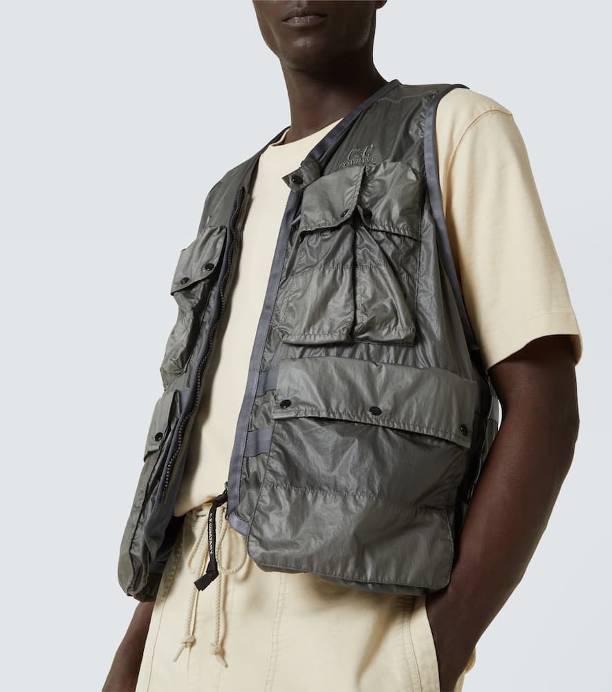 C. P. Company CS II logo technical vest
