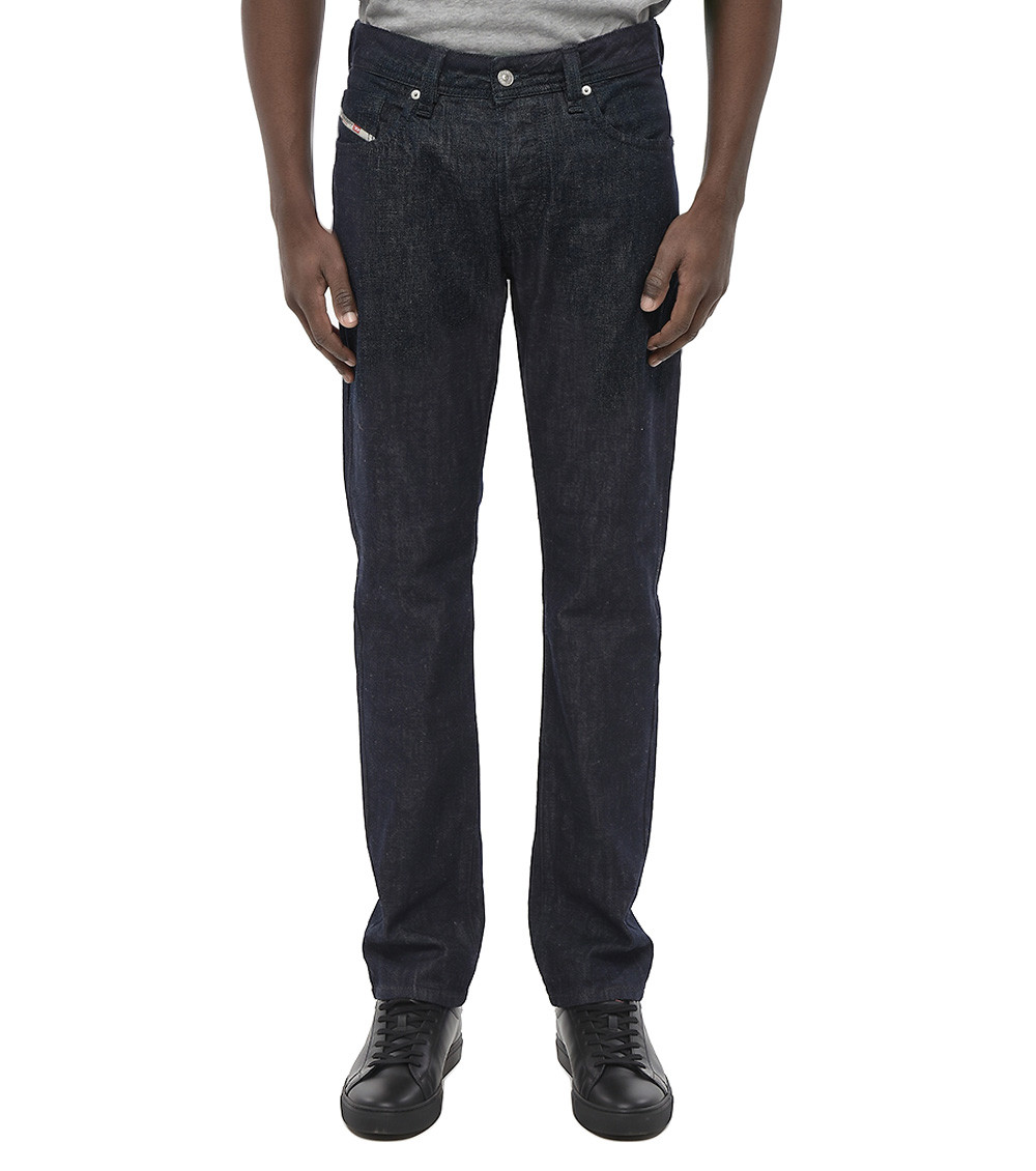 Dark Blue Straight Jeans