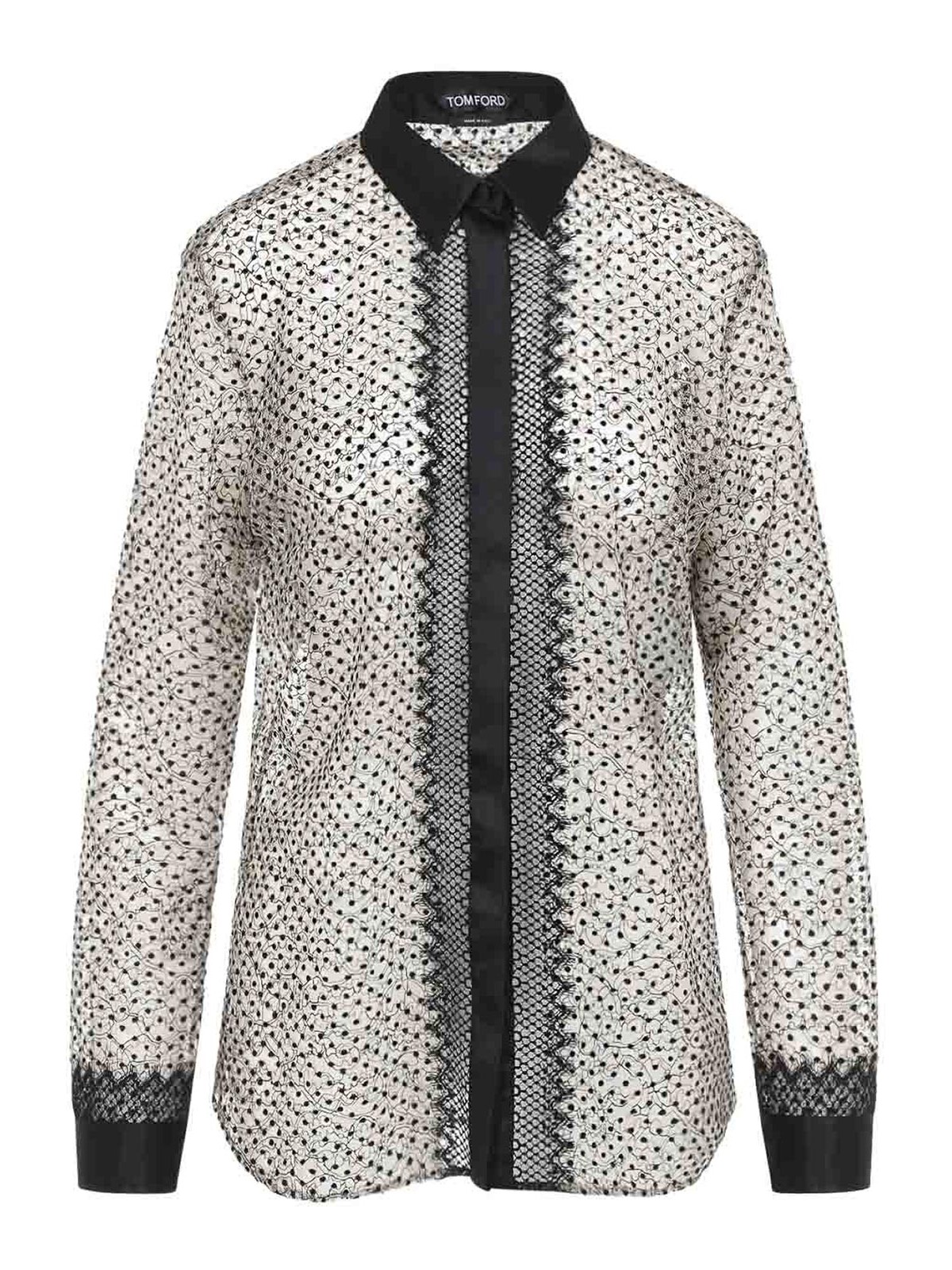 Flock Polka Dot Shirt