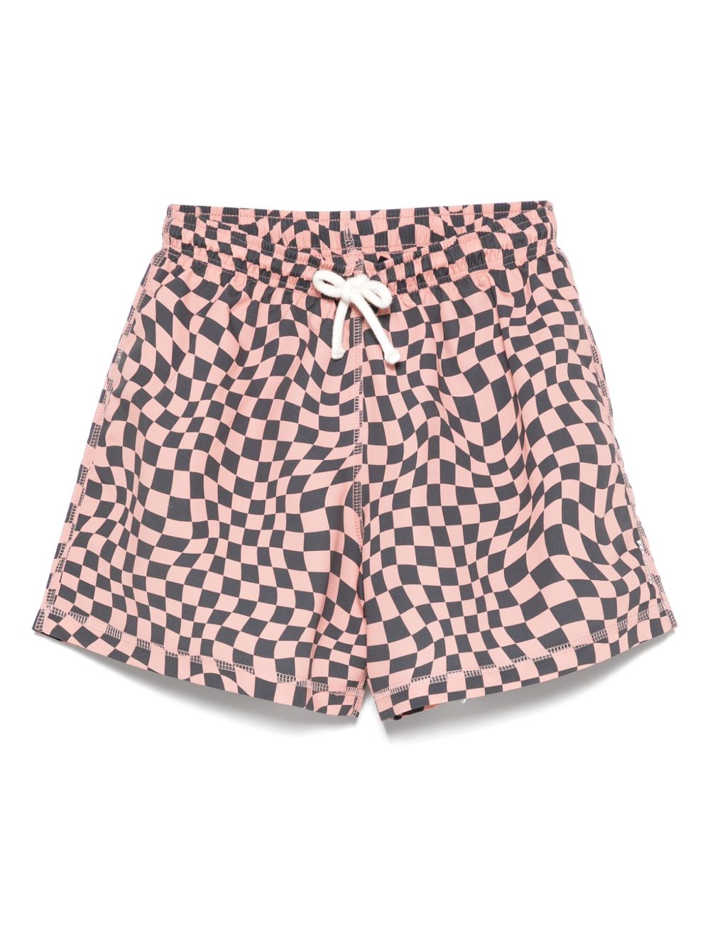Andorine printed swim shorts - Orange