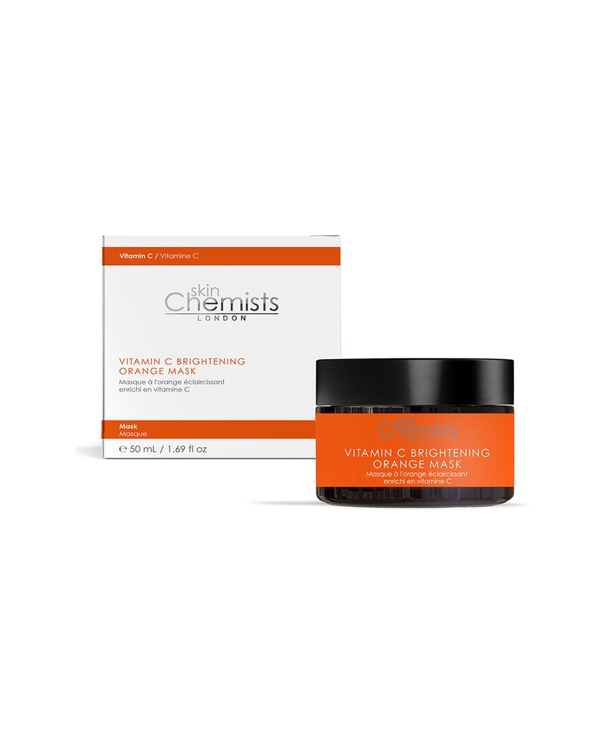 SkinChemists Unisex 2.4oz Vitamin C Brightening Orange Mask Twin Pack