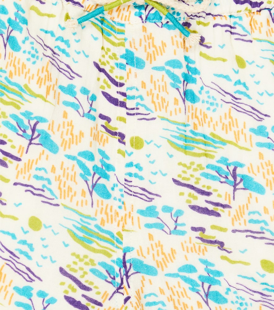 Louise Misha Aliki printed cotton shorts