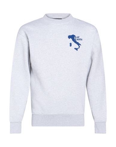 Man Sweatshirt Light grey Size S Cotton, Polyester