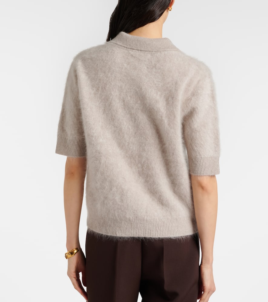 Carolyn cashmere polo sweater