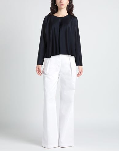 Forte_forte Woman Top Midnight blue Size 2 Silk, Elastane